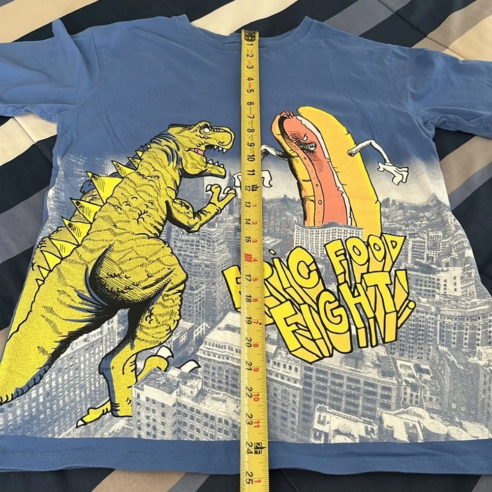 EUC Children’s Place Boy’s “Epic Food Fight” Graphic Tee - Sz XXL/16
